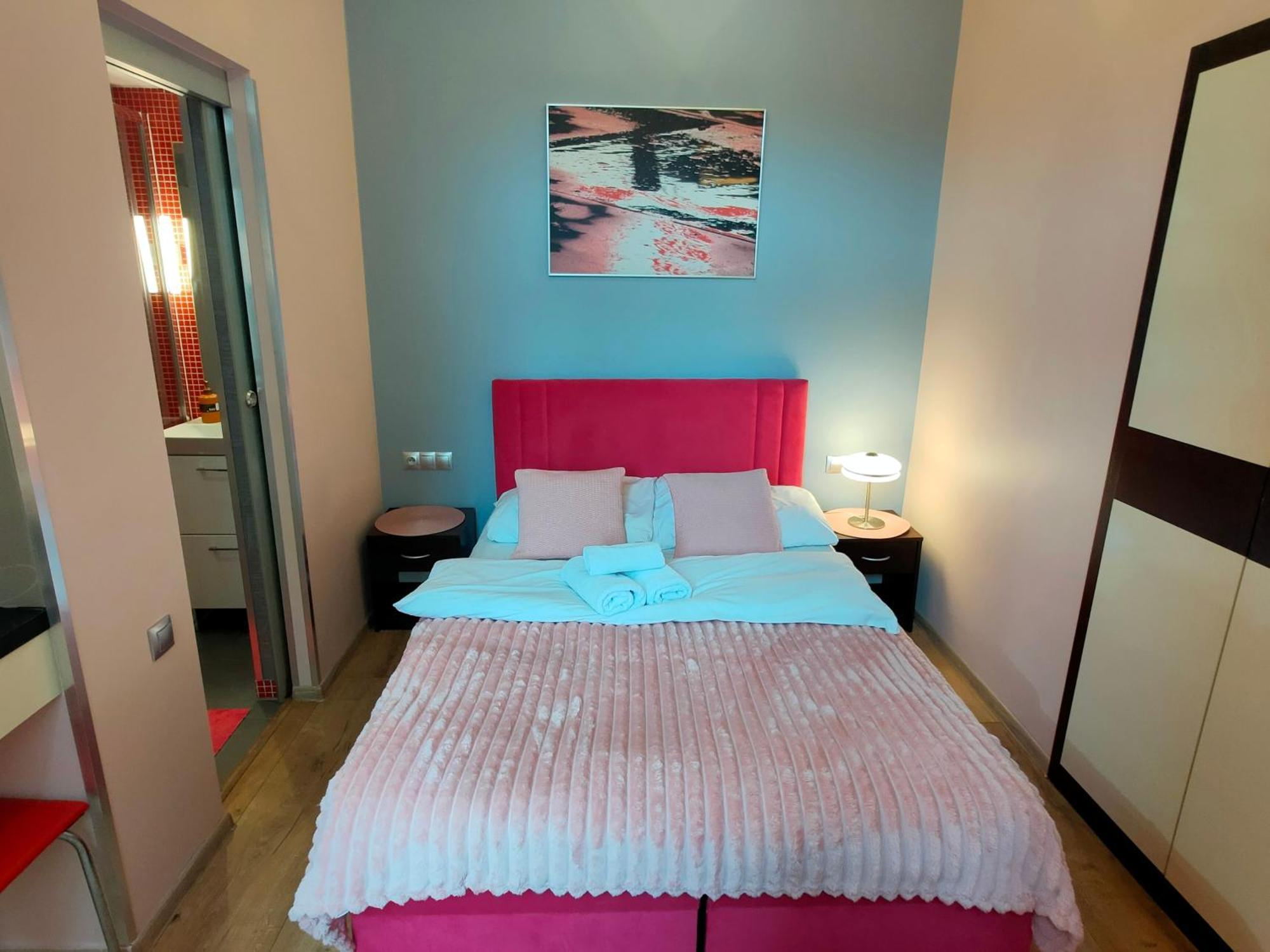 Mirror Pink Studio Apartment クラクフ エクステリア 写真