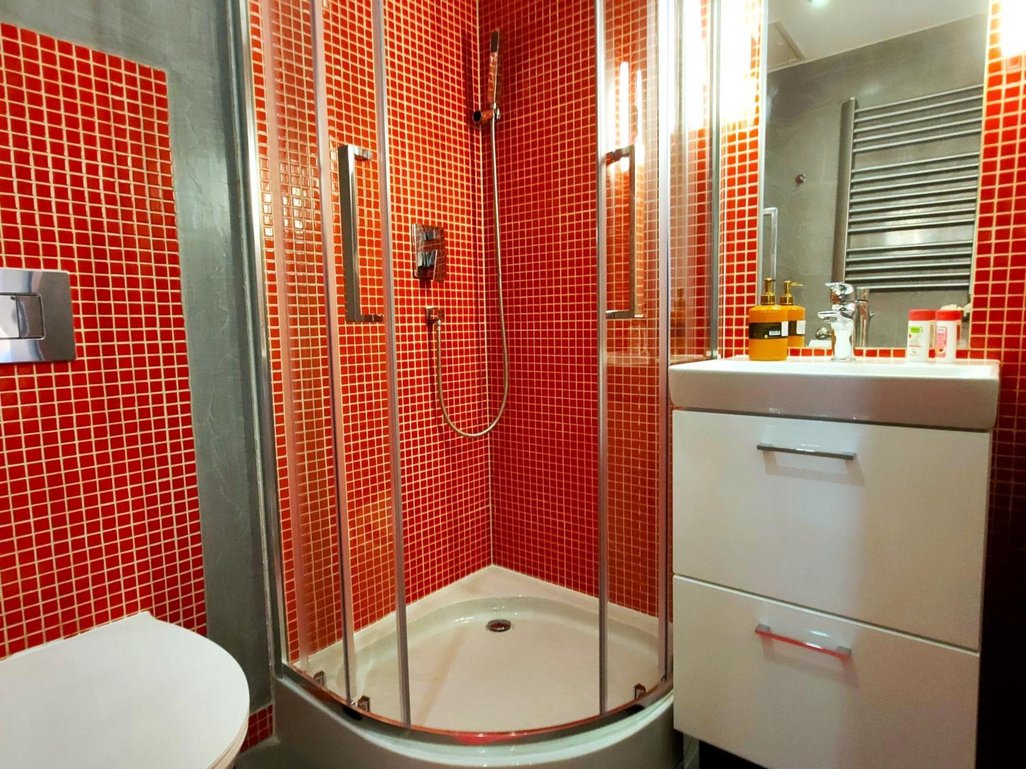 Mirror Pink Studio Apartment クラクフ エクステリア 写真